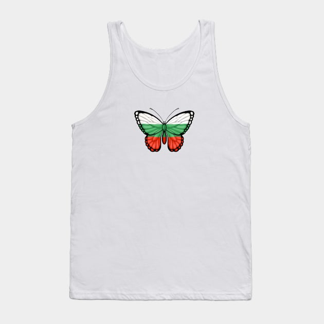 Bulgarian Flag Butterfly Tank Top by jeffbartels